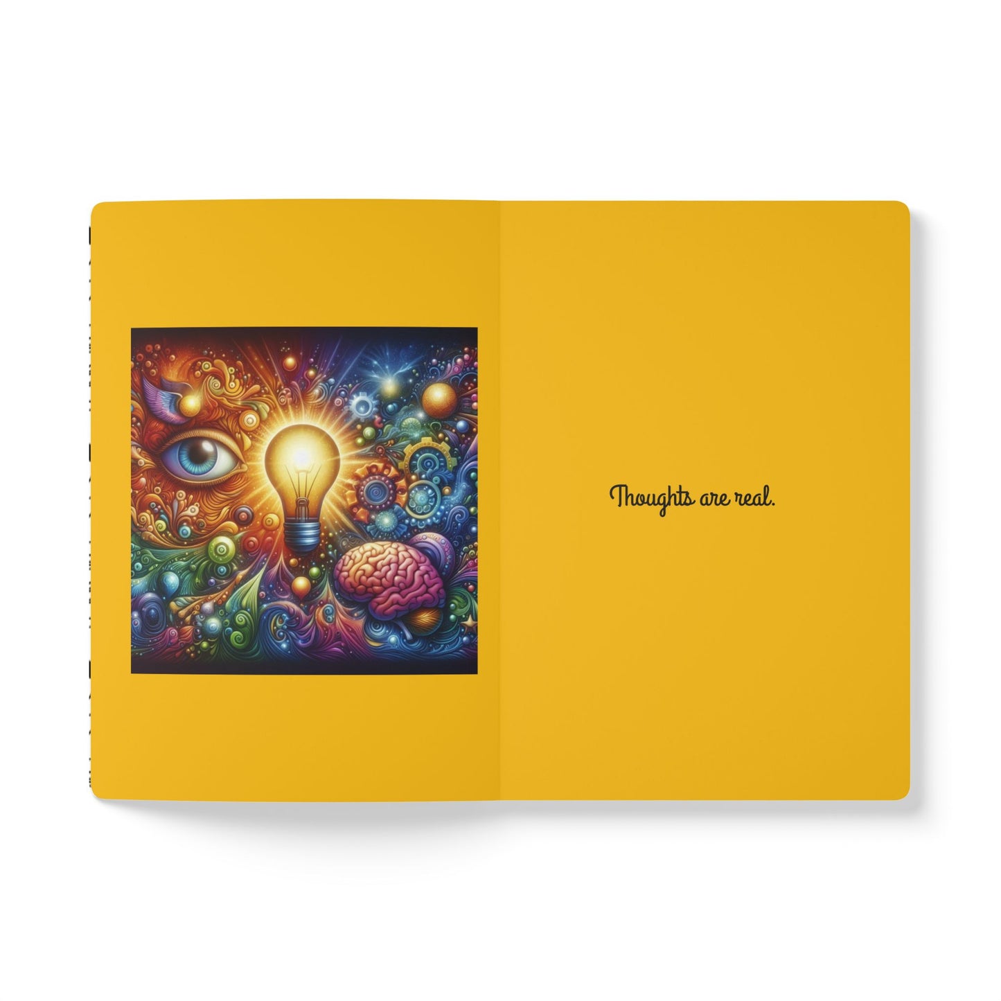 SpiritualEyes "Remember" Softcover Journal for Reflection and Creativity