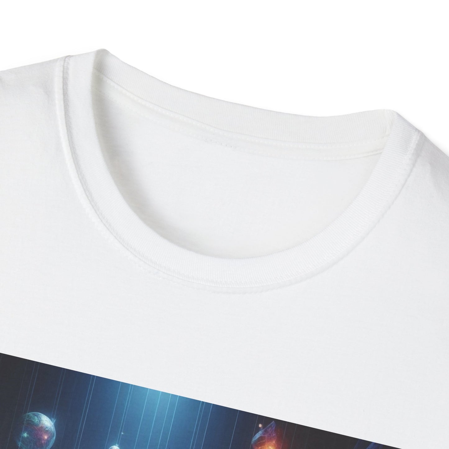 Camiseta unisex de meditación cósmica - Vibras espirituales