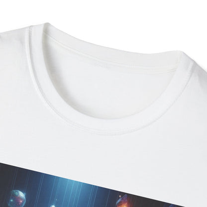 Camiseta unisex de meditación cósmica - Vibras espirituales