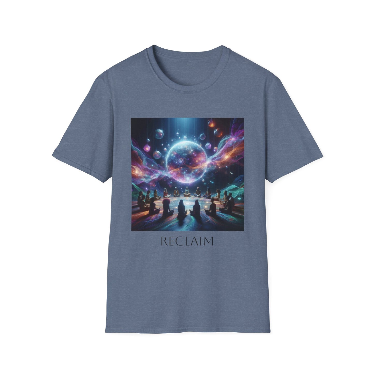Camiseta unisex de meditación cósmica - Vibras espirituales