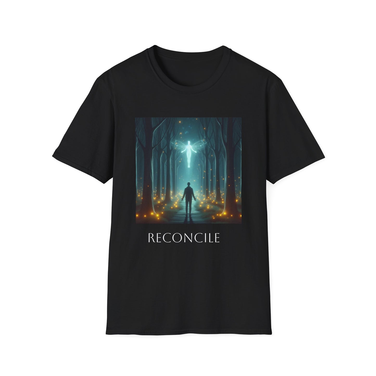 SpiritualEyes "Reconcile" Unisex T-Shirt - Reconcile with Your Higher Self for Guidance