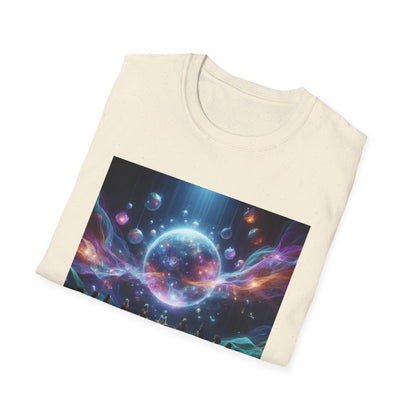 Camiseta unisex de meditación cósmica - Vibras espirituales