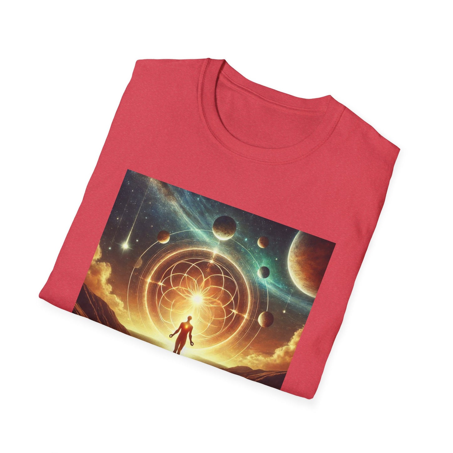 SpiritualEyes "Remember" Unisex T-Shirt - Remembering Wholeness with the Universe