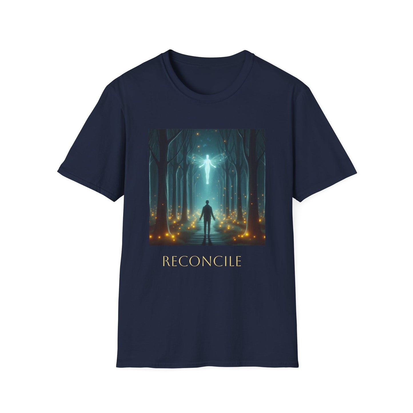SpiritualEyes "Reconcile" Unisex T-Shirt - Reconcile with Your Higher Self for Guidance