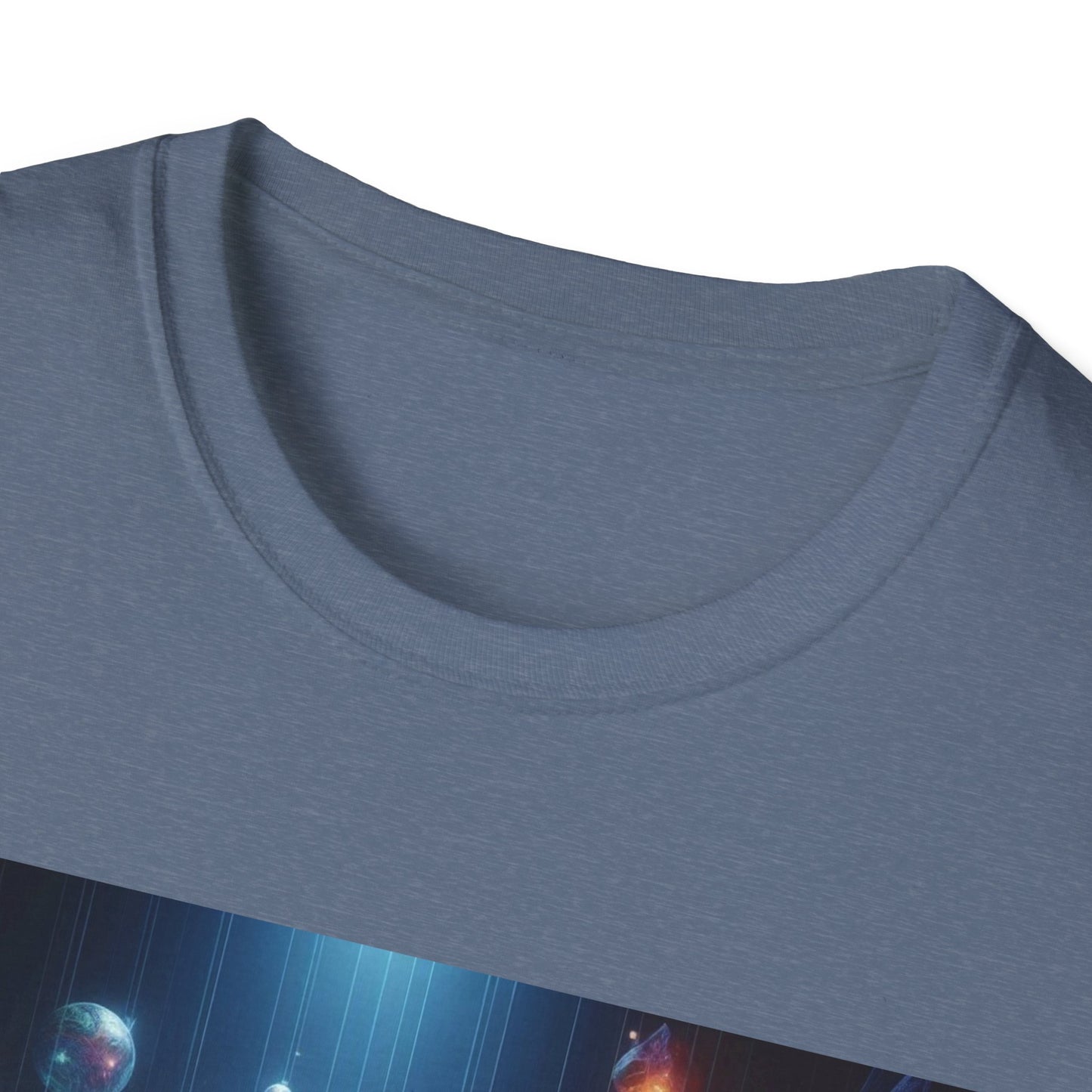 Camiseta unisex de meditación cósmica - Vibras espirituales