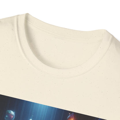 Camiseta unisex de meditación cósmica - Vibras espirituales