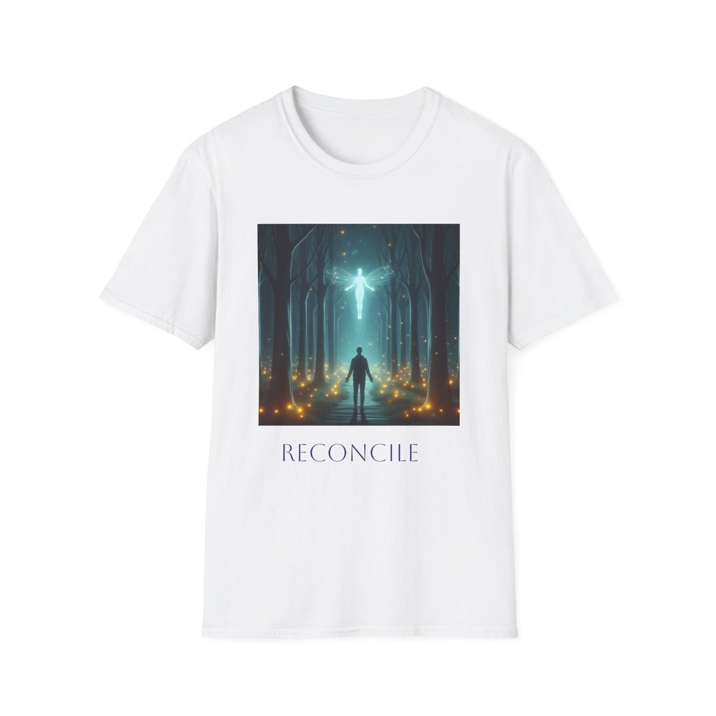 SpiritualEyes "Reconcile" Unisex T-Shirt - Reconcile with Your Higher Self for Guidance