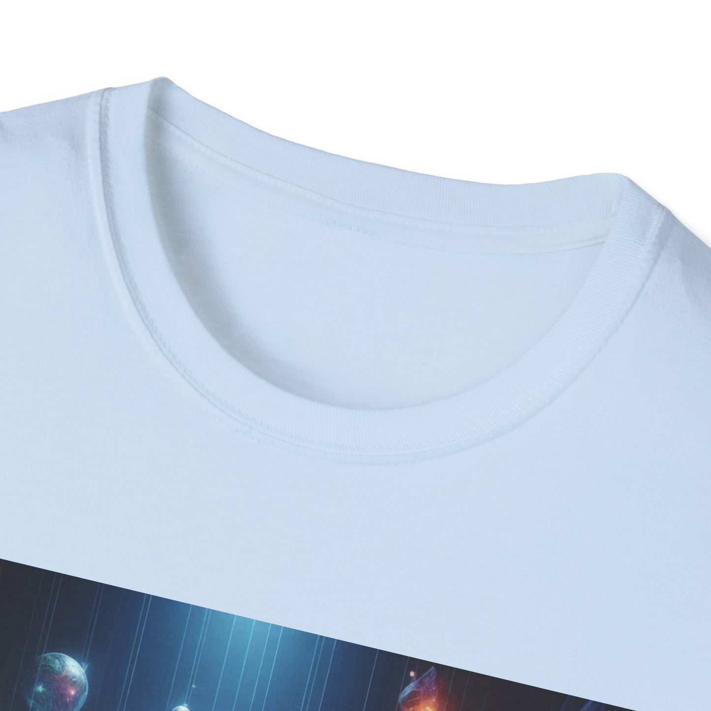 Camiseta unisex de meditación cósmica - Vibras espirituales